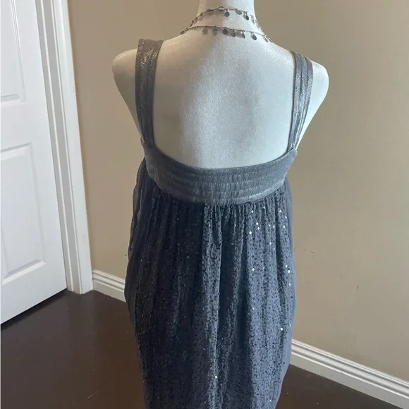 Cynthia Rowley Sequin Babydoll Dress - Picture 3 of 13